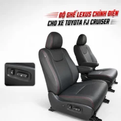 Độ ghế lexus chỉnh điện cho xe Toyota FJ Cruiser