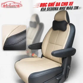 Bọc ghế da cho xe Kia Sedona như màu zin