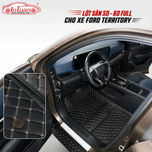 Lót sàn 5D - 6D full cho xe Ford Territory