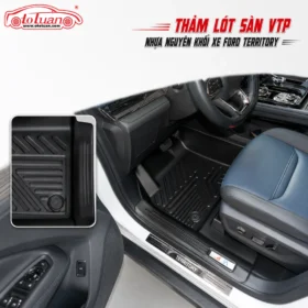 Thảm lót sàn VTP nhựa nguyên khối xe Ford Territory