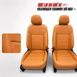 Bọc lại da ghế xe Volkswagen Teramont đổi màu