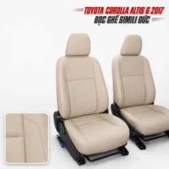 Toyota Corolla Altis G 2017 bọc ghế simili Đức