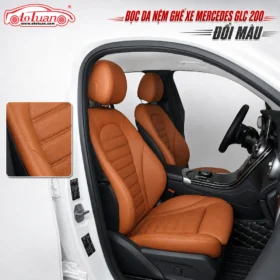 Bọc da nệm ghế xe Mercedes GLC 200 đổi màu