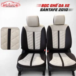 Bọc ghế da xe Santafe 2010