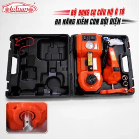 Bộ dụng cụ cứu hộ ô tô đa năng kiêm con đội điện