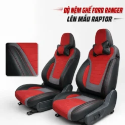 Độ nệm ghế Ford Ranger lên mẫu Raptor