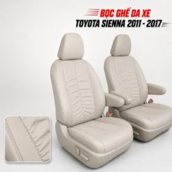 Bọc ghế da xe Toyota Sienna 2011 - 2017