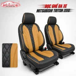 Bọc ghế da xe Mitsubishi Triton 2010
