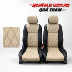 Bọc ghế da xe Toyota Vios quả trám