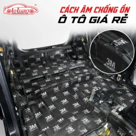 Cách âm chống ồn xe hơi