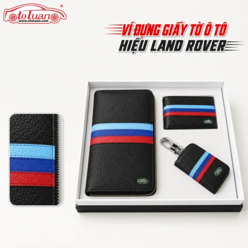 Ví đựng giấy tờ ô tô hiệu Land Rover