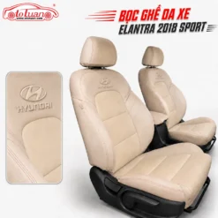 Bọc ghế da xe Elantra 2018 Sport