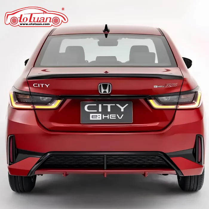 Hình ảnh phía sau Honda City 2026