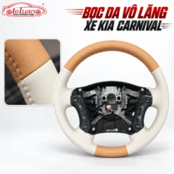 Bọc da vô lăng xe KIA Carnival