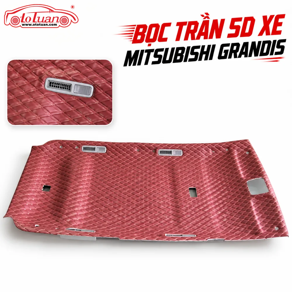 Bọc trần 5D xe Mitsubishi Grandis Bọc trần 5D xe Mitsubishi Grandis