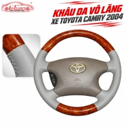 Khâu da vô lăng xe Toyota Camry 2004