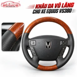 Khâu da vô lăng cho xe Equus VS380