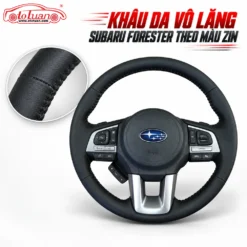 Khâu da vô lăng Subaru Forester theo màu zin