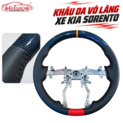 Khâu da vô lăng xe Kia Sorento