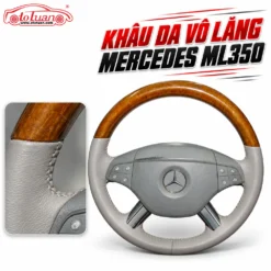 Khâu da vô lăng Mercedes ML350