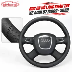 Bọc da vô lăng khâu tay xe Audi Q7 (2009 - 2010)
