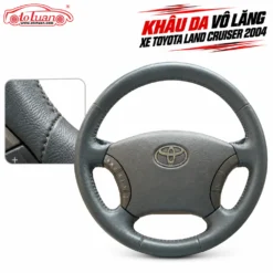 Khâu da vô lăng xe Toyota Land Cruiser 2004