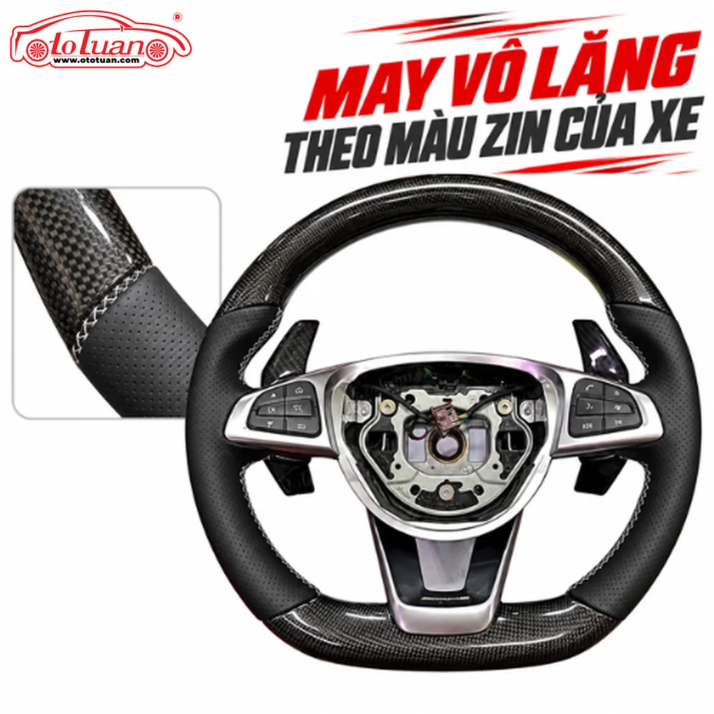 May vô lăng theo màu zin của xe May vô lăng theo màu zin của xe