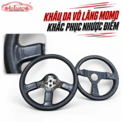 Khâu da vô lăng MOMO khắc phục nhược điểm