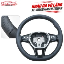 Khâu da vô lăng xe Volkswagen Tiguan