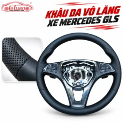 Khâu da vô lăng xe Mercedes GLS
