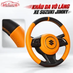 Khâu da vô lăng xe Suzuki Jimny