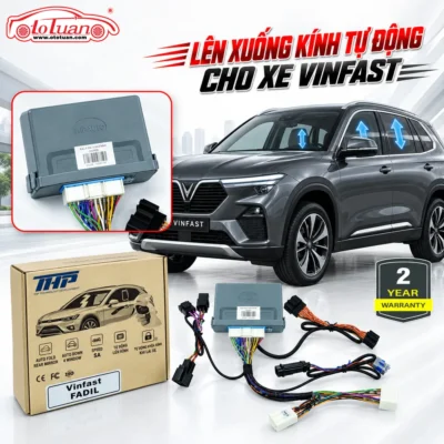 Lên xuống kính tự động cho xe Vinfast