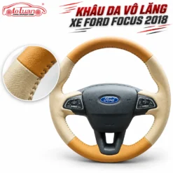 Khâu da vô lăng xe Ford Focus 2018