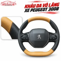 Khâu da vô lăng xe Peugeot 3008