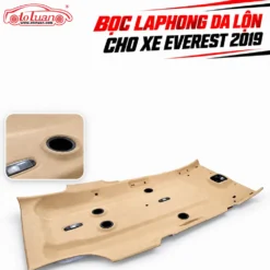 Bọc laphong da lộn cho xe Everest 2019