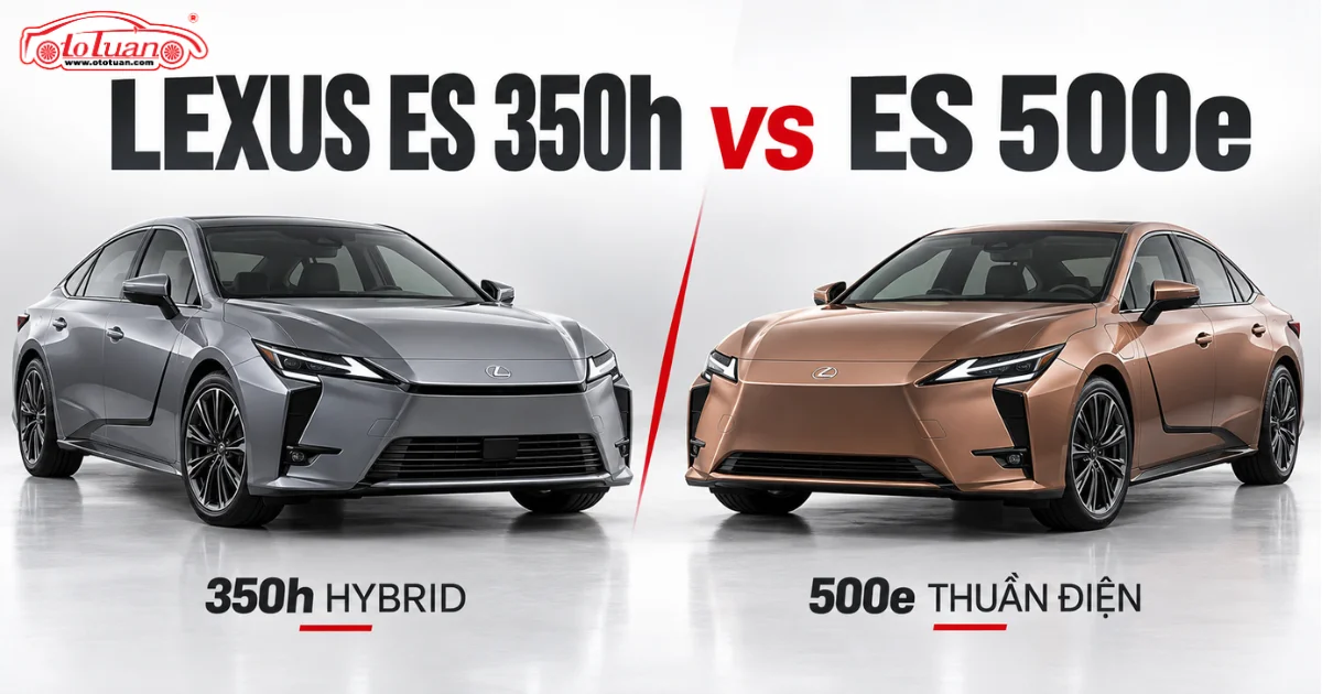 Lexus ES 500e và Lexus ES 350h thì nên lựa chọn mẫu nào