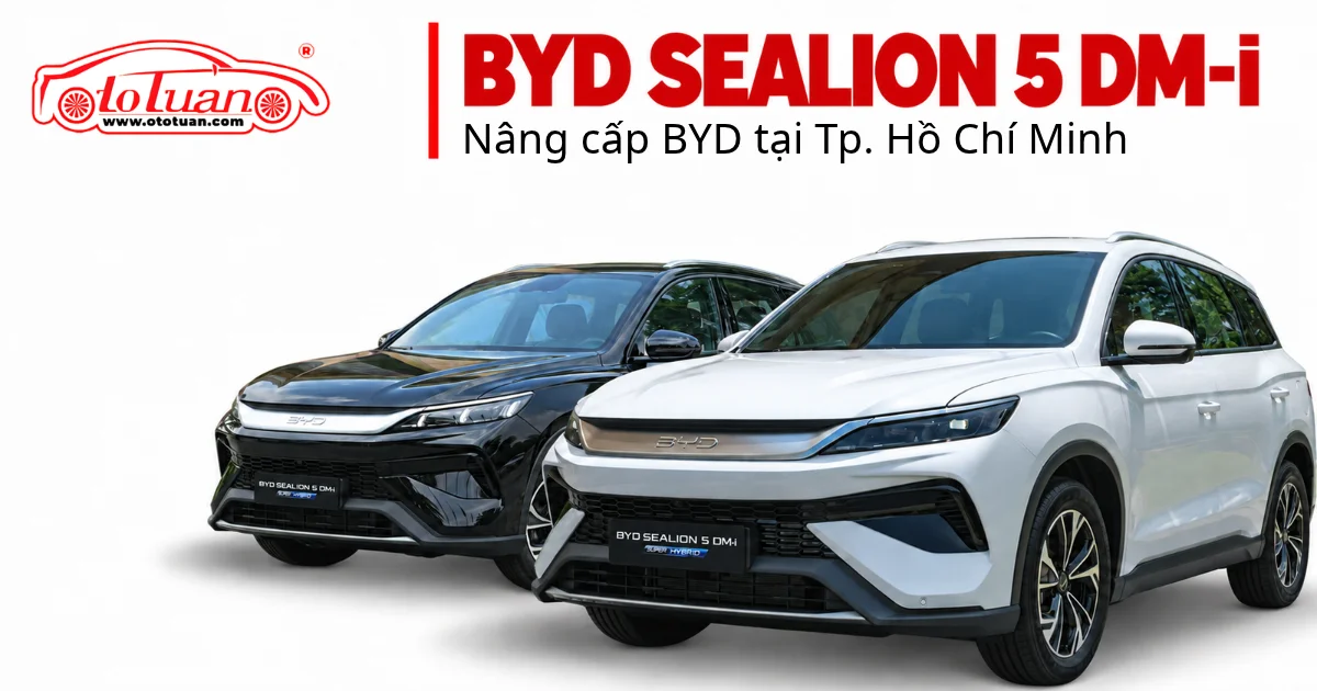 Nơi nâng cấp, độ xe BYD uy tín và chất lượng tại Tp. Hồ Chí Minh.