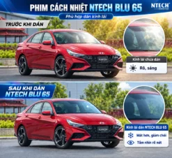 Phim cách nhiệt NTECH BLU 65